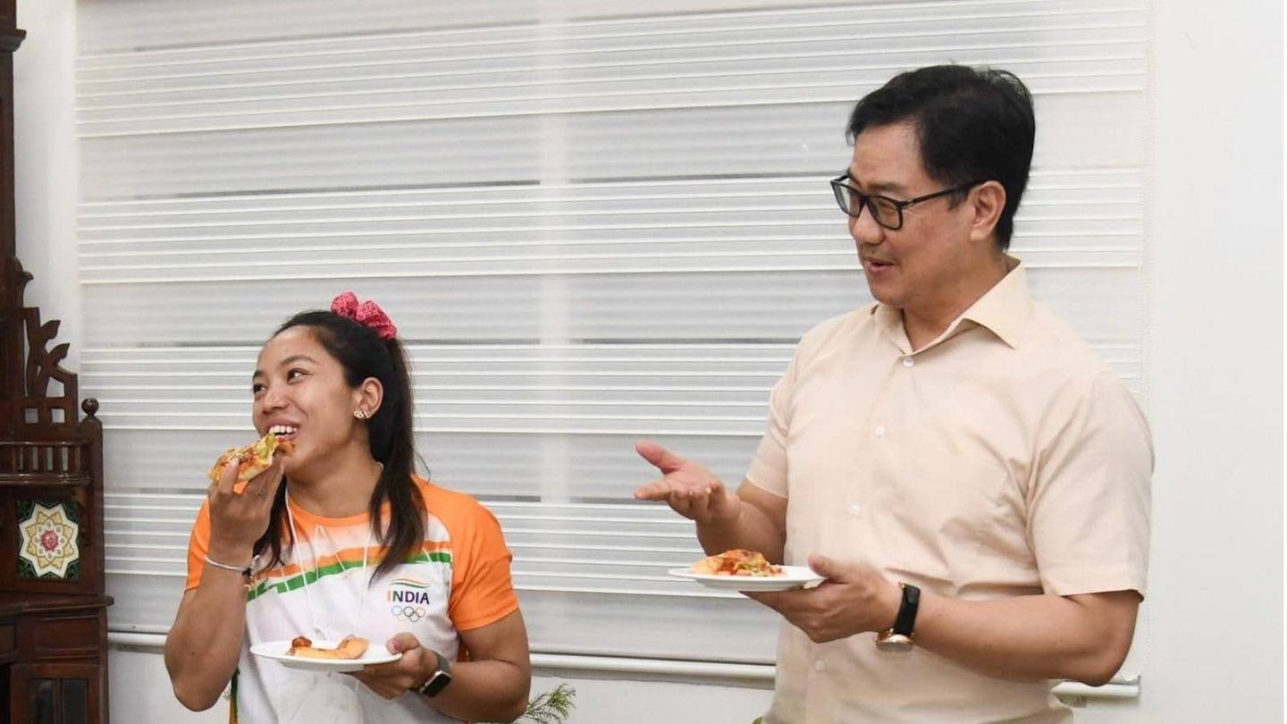 What's more! Chanu was also welcomed with her favorite dish What's more! Chanu was also welcomed with her favorite dish