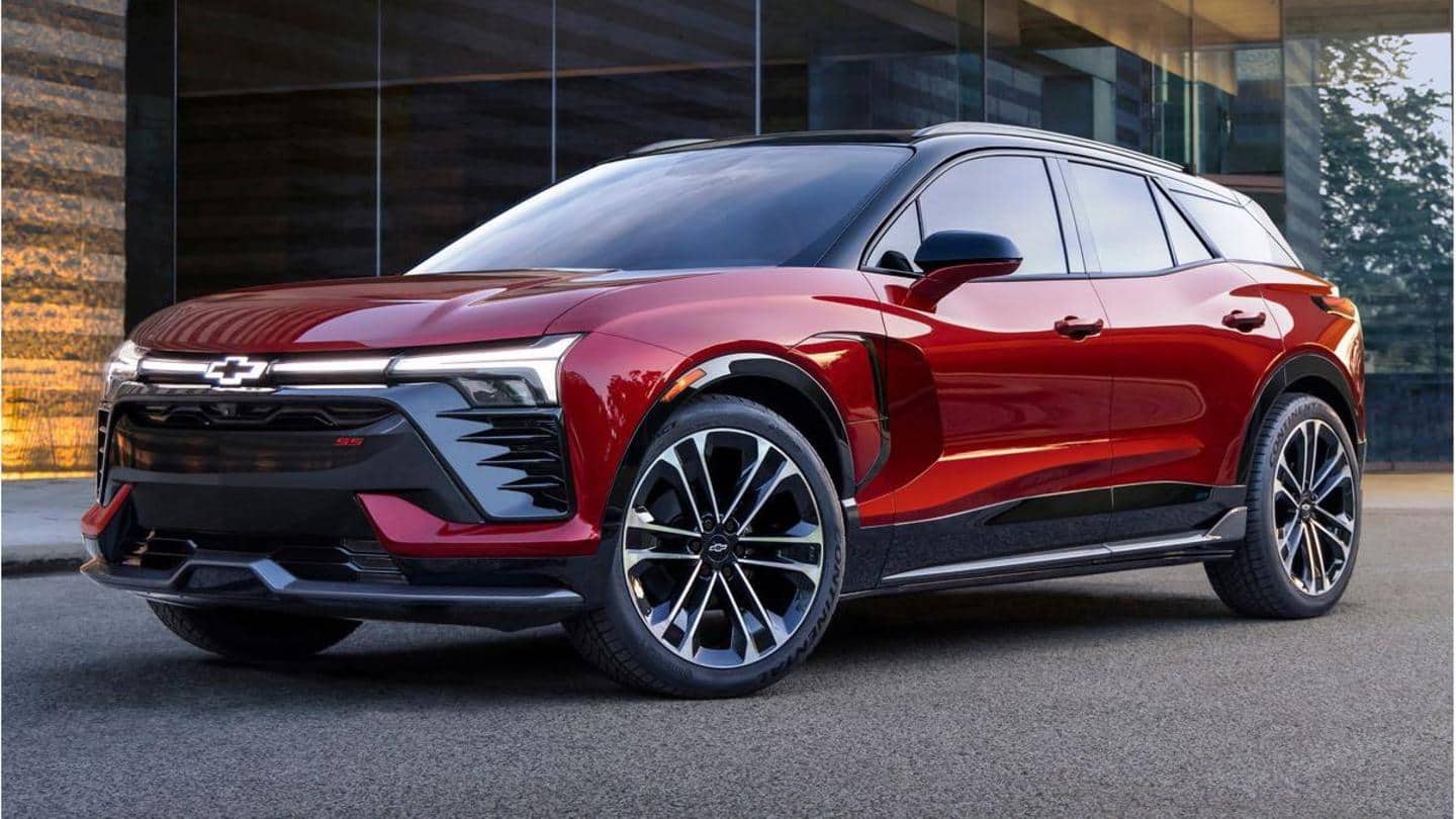 Ahead of unveiling, Chevrolet Blazer EV previewed in teaser image