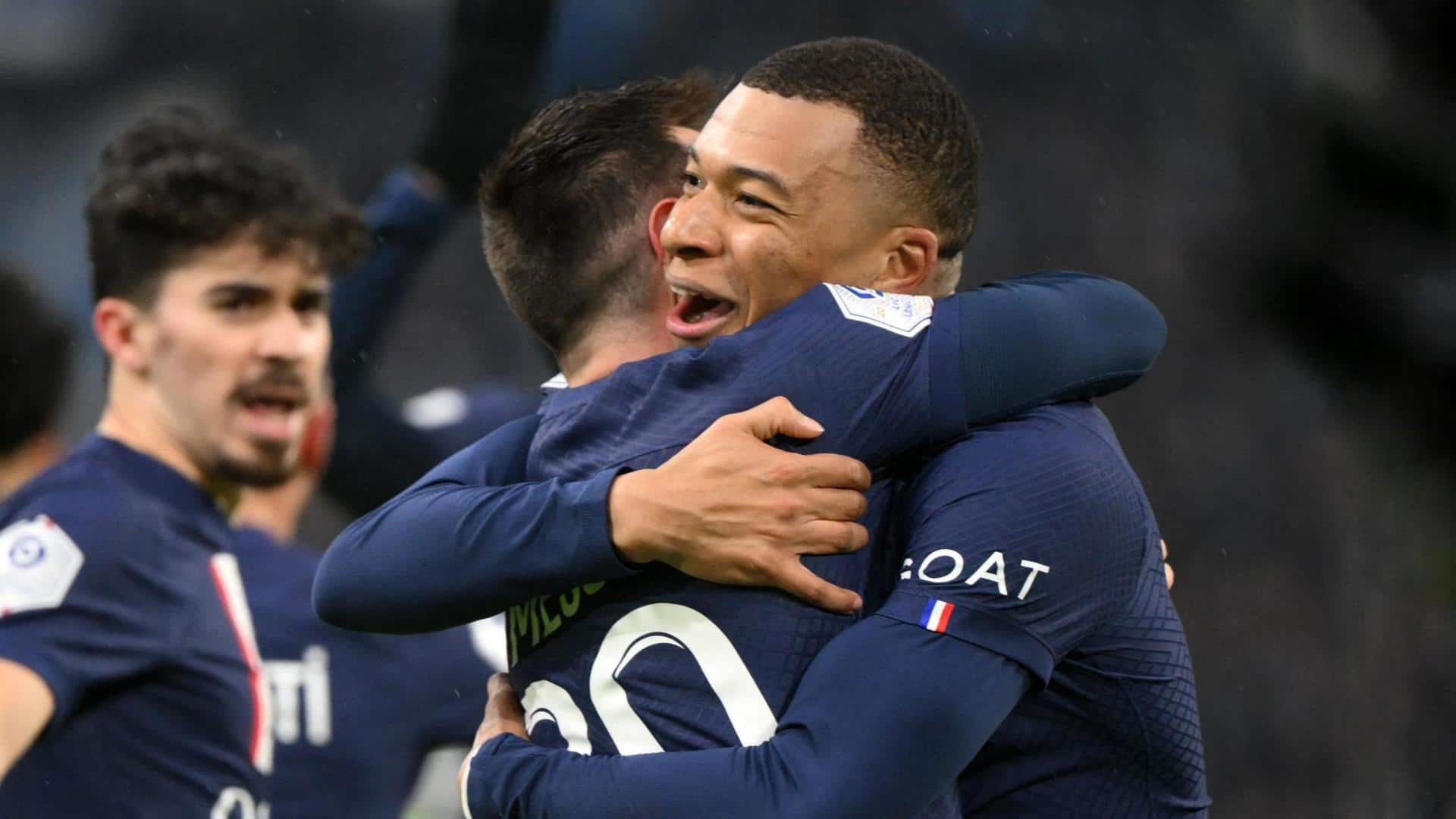 Kylian Mbappe becomes joint-top scorer for Paris Saint-Germain: Key stats
