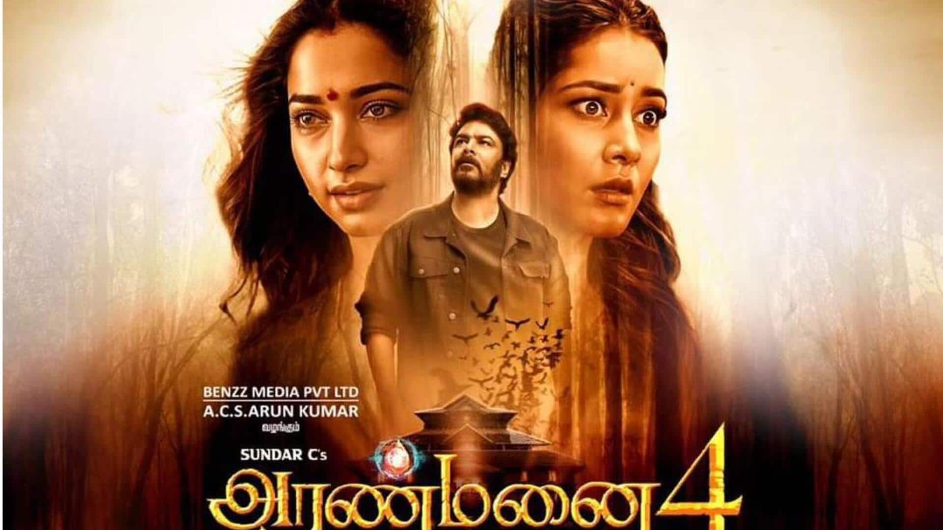 'Aranmanai 4' witnesses box office high, crosses ₹50cr mark globally