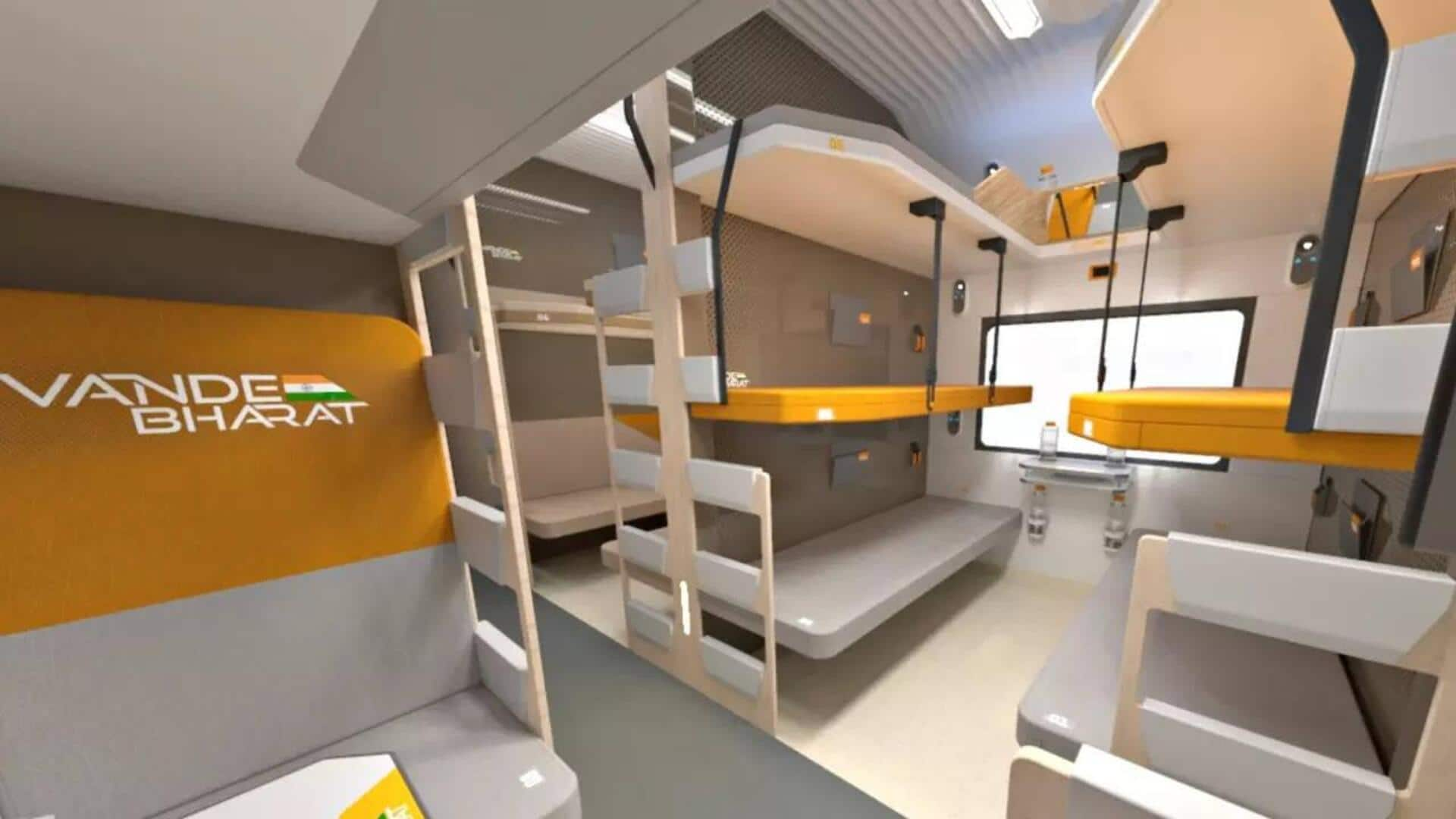 This is how Vande Bharat's sleeper coach will look like