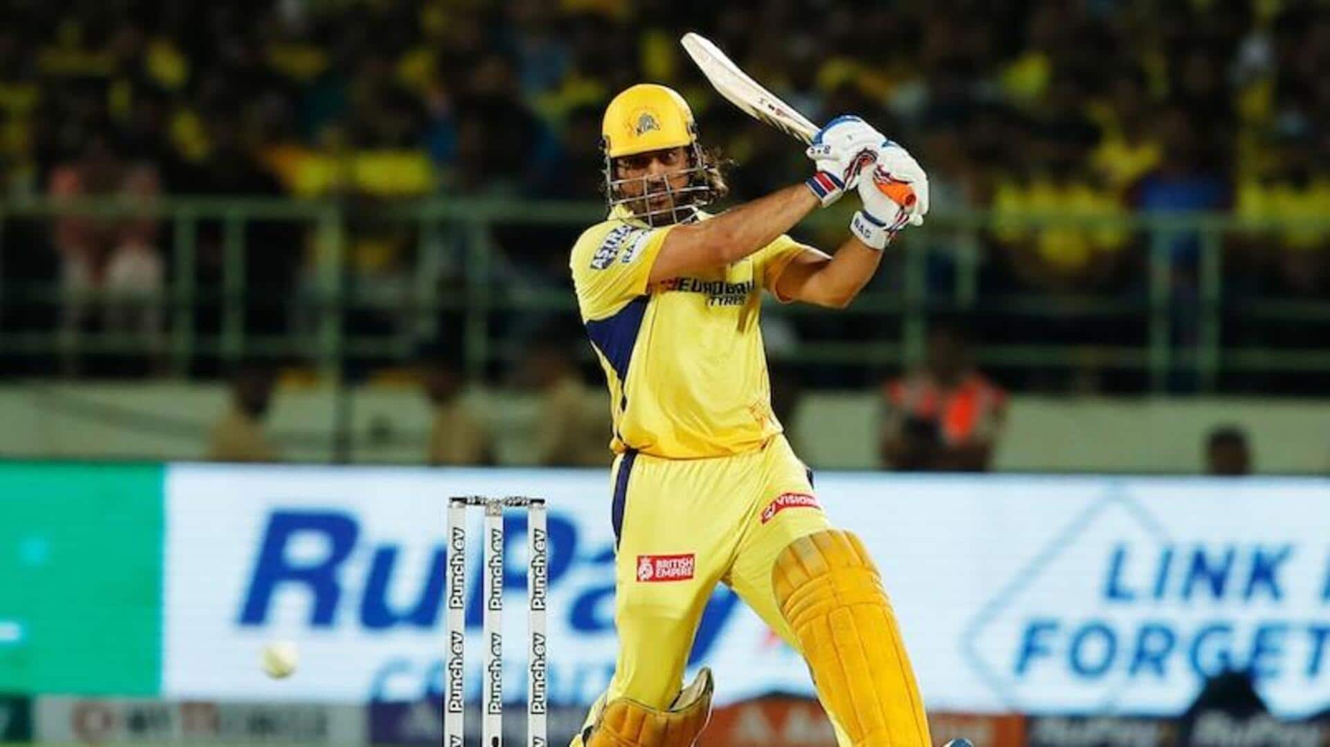 Will MS Dhoni use lighter bats for IPL 2025? 