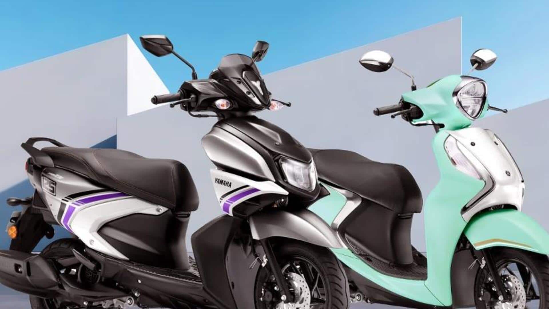 Yamaha launches Fascino, RayZR scooters with enhanced power assist