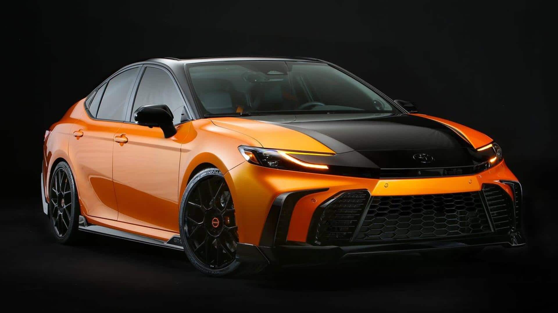 Camry GT-S is a stylish one-off Toyota concept sedan