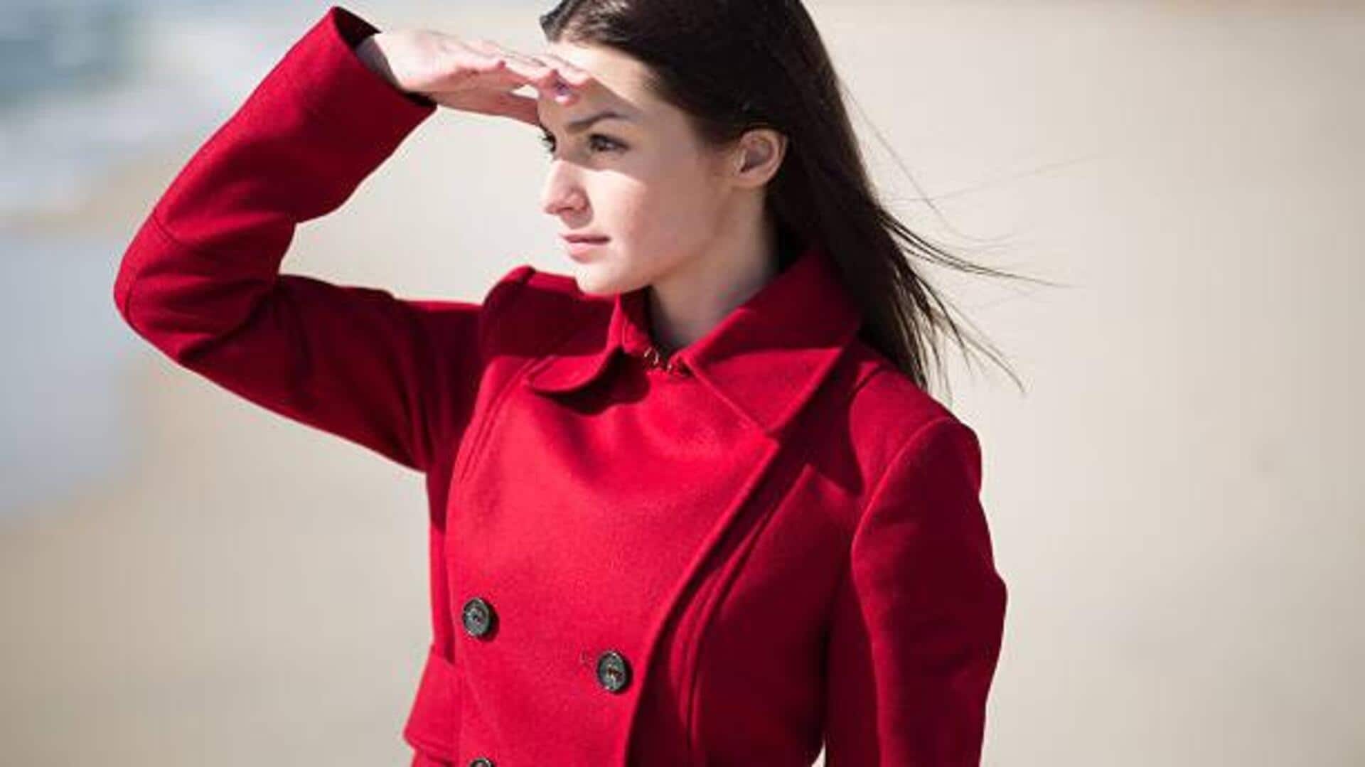Peacoats + traditional wear: 5 styling ideas