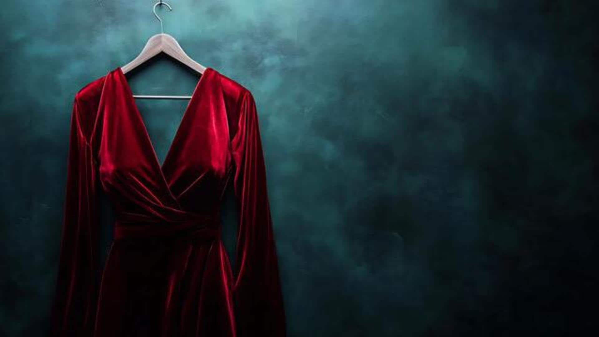 Deck up your winter wardrobe with velvet tunics