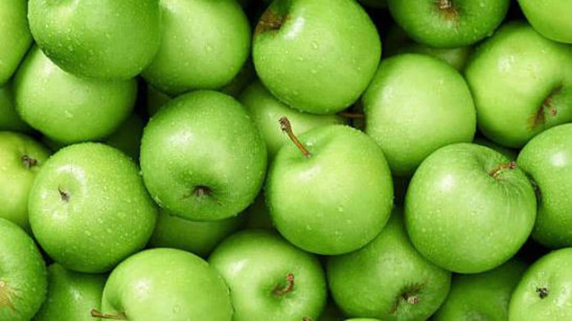Try these desserts using green apple and cardamom 
