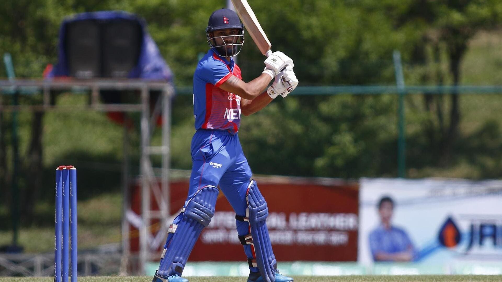 Kushal Bhurtel becomes third Nepal player with 1,000 ODI runs