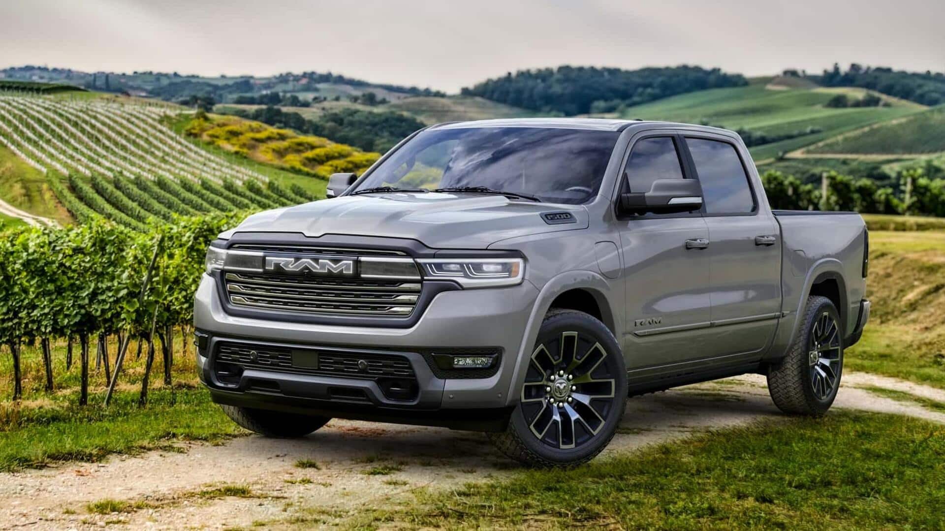 Ram introduces 2025 Ramcharger electric truck with V6 range-extender