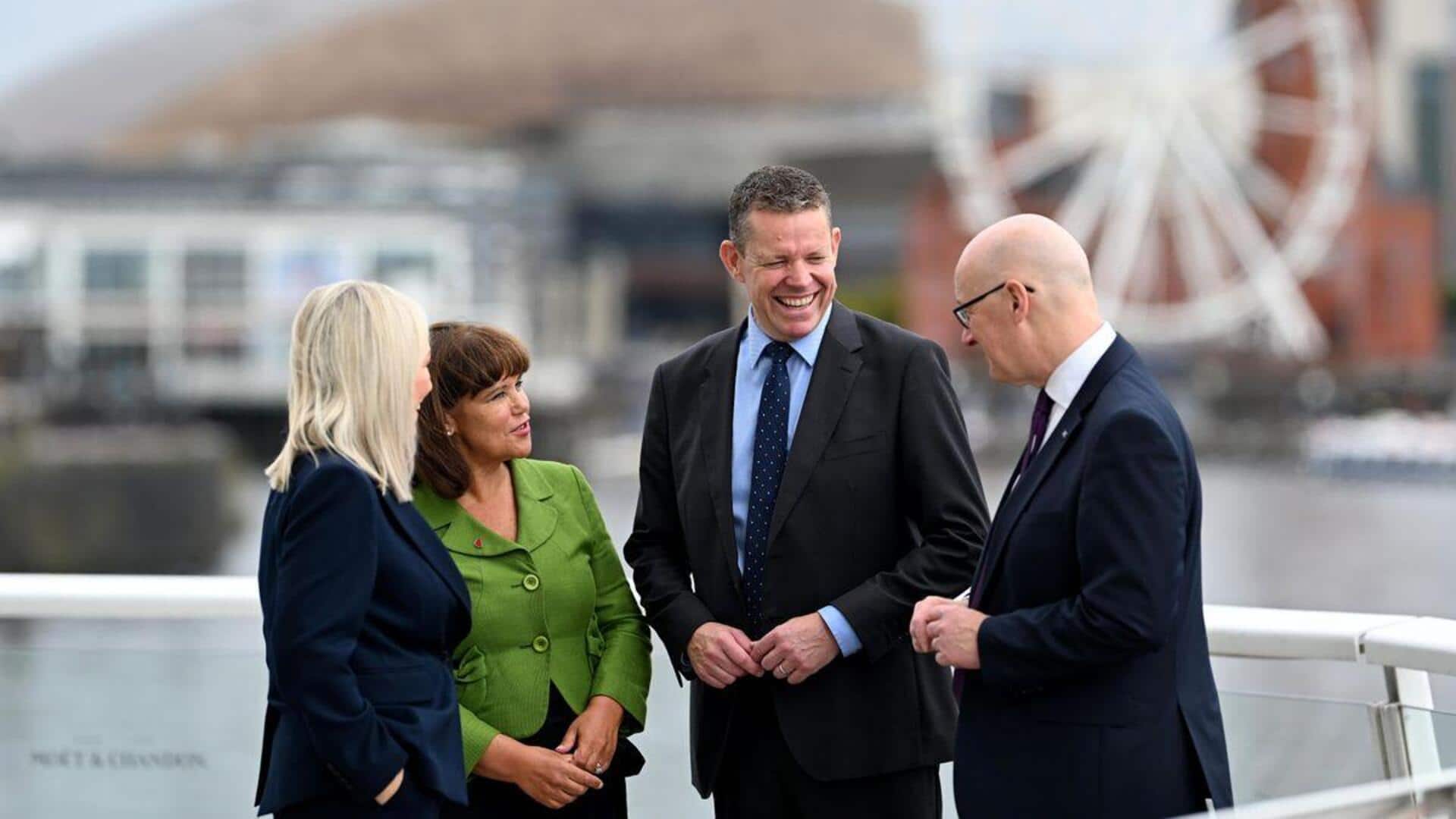 Wales, Scotland, Northern Ireland leaders sign pact to exit UK 