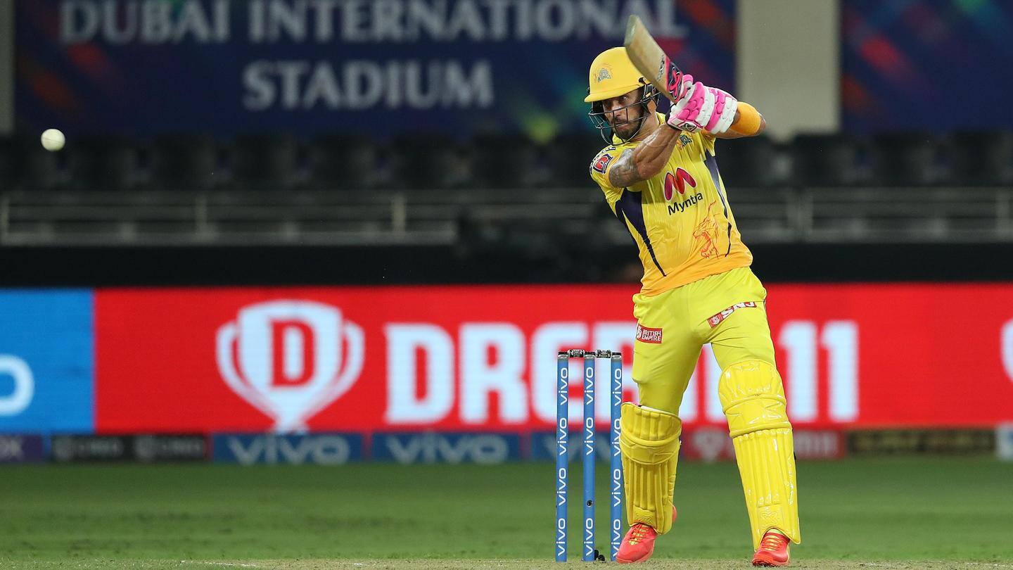 Faf du Plessis smashes his 22nd fifty in IPL Faf du Plessis smashes his 22nd fifty in IPL