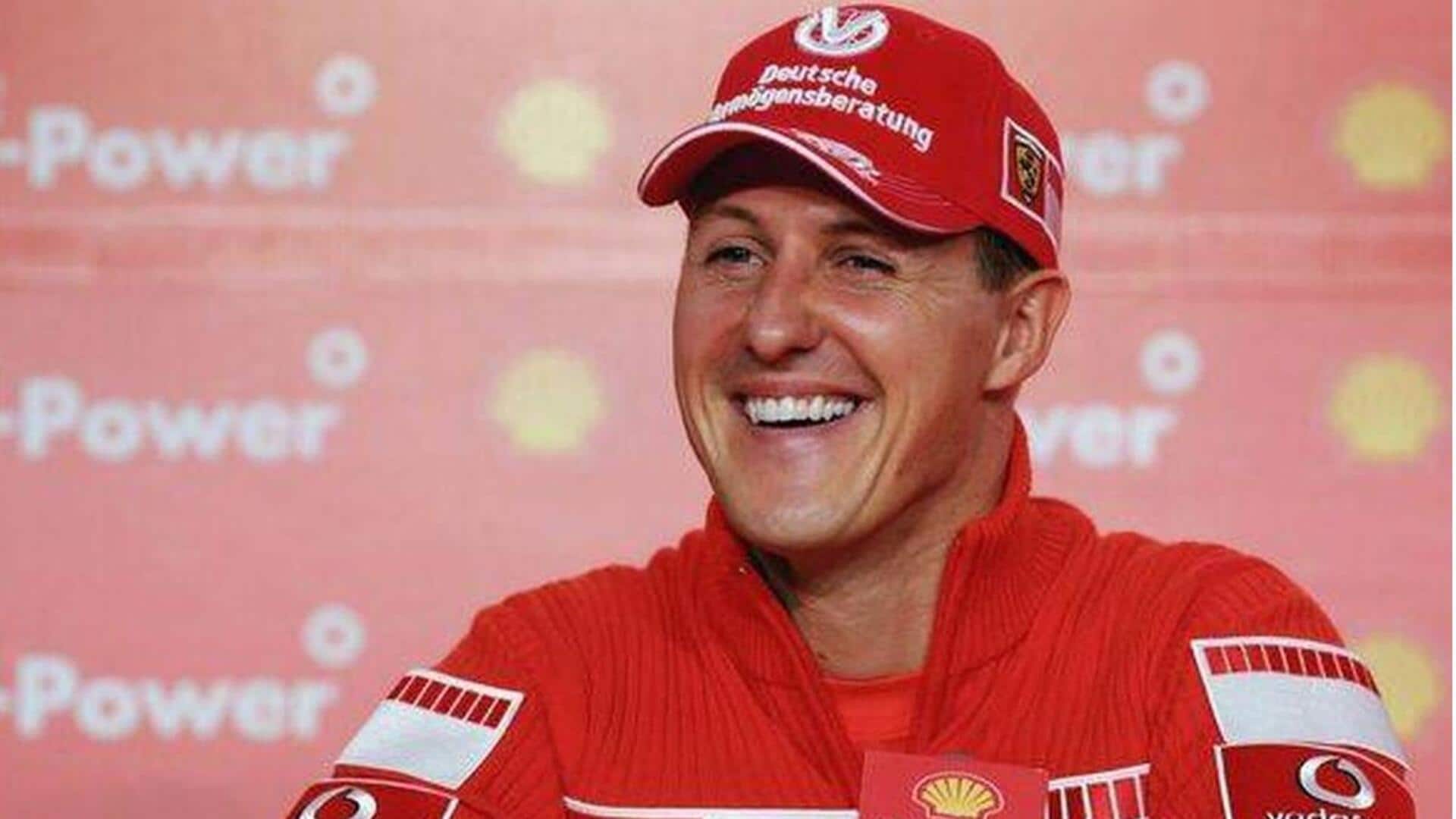 Michael Schumacher shows major recovery signs 12 years after accident