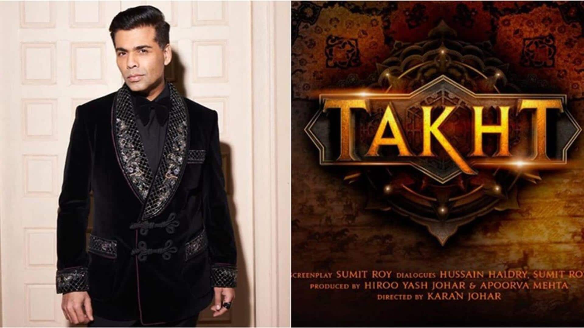 Why Karan Johar shelved Ranveer, Vicky, Alia, Janhvi's 'Takht' 