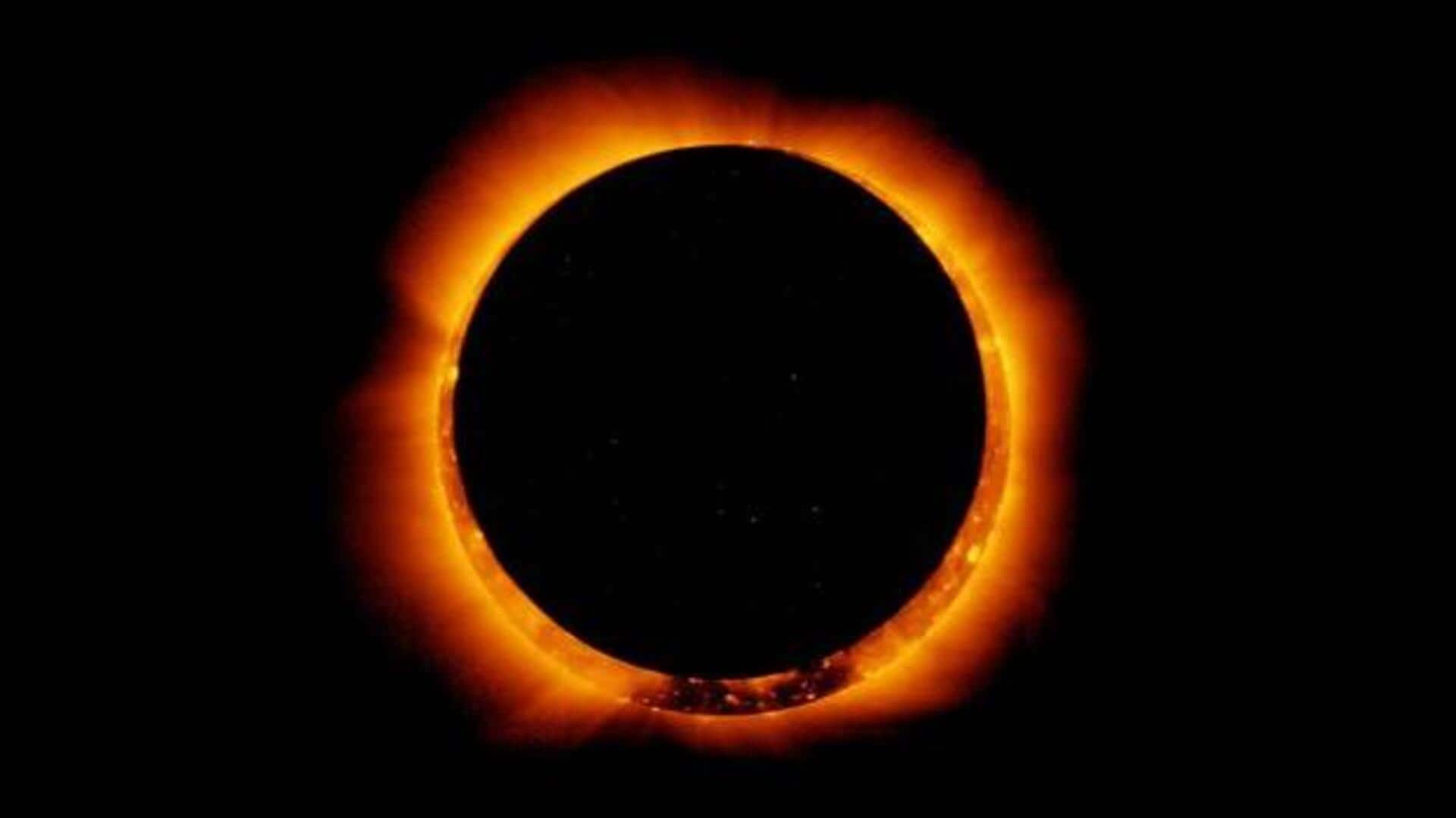 Spectacular 'ring of fire' solar eclipse happens on October 14