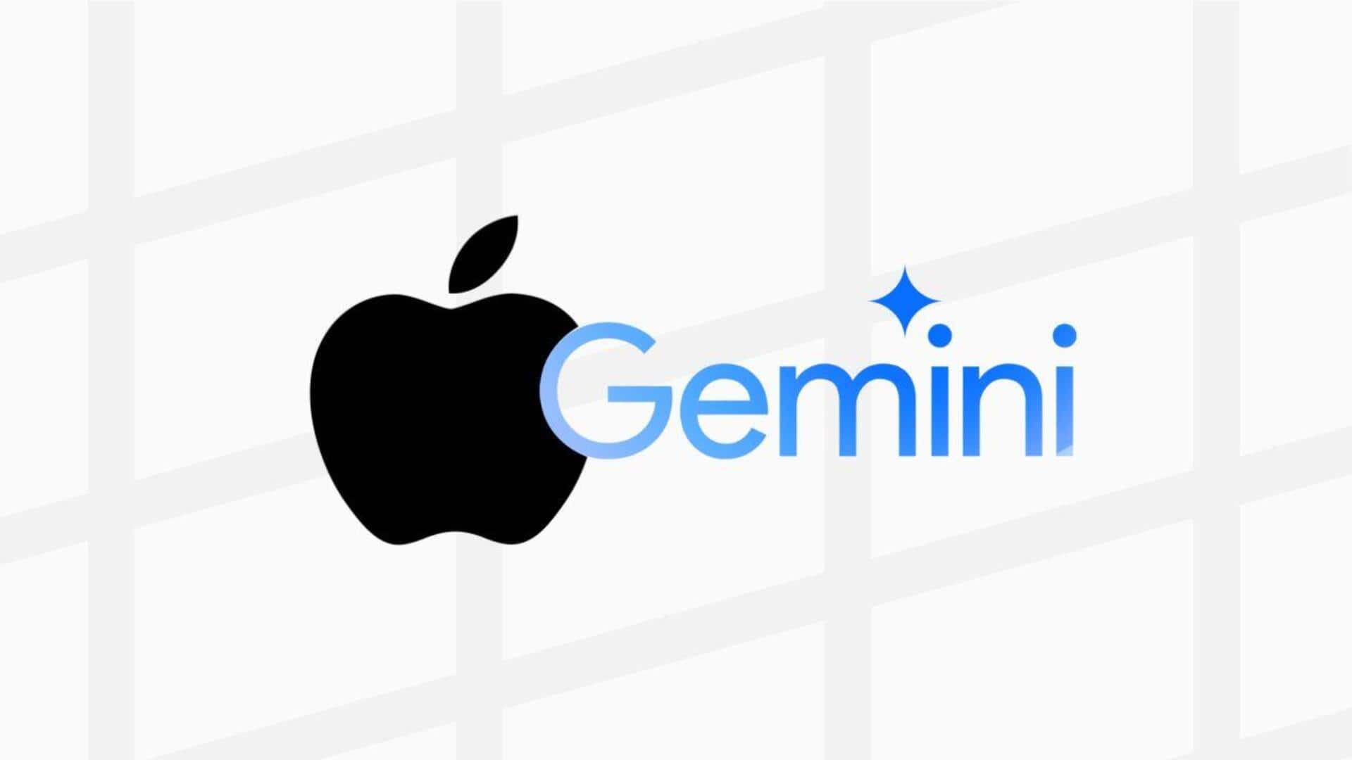 Google's Gemini AI could soon be integrated into Apple products