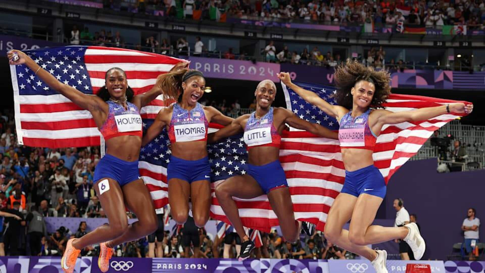 Paris Olympics: Decoding USA women's 4x400m relay triumphant campaign