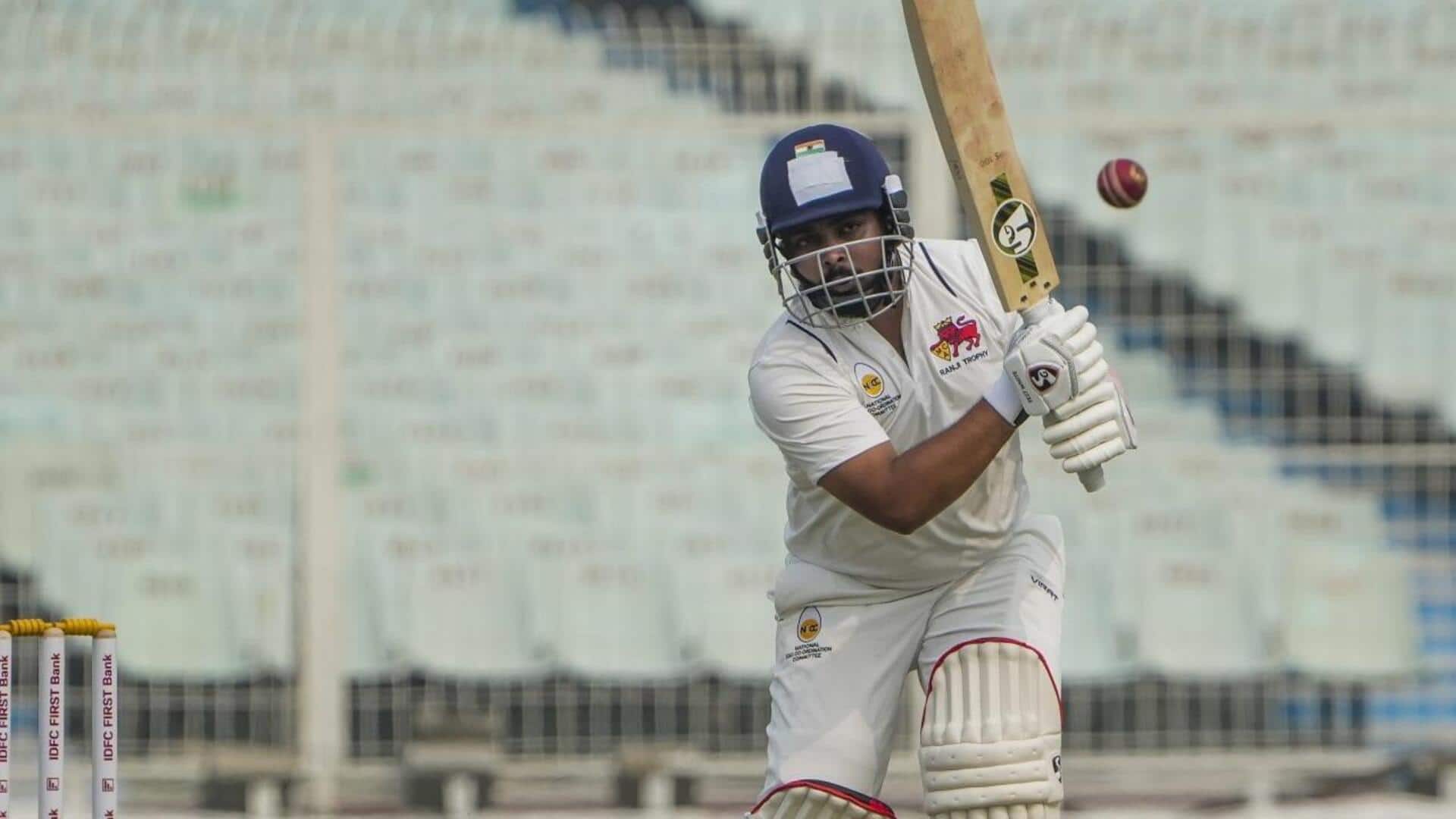 Ranji Trophy: Prithvi Shaw gets duck for Maharashtra