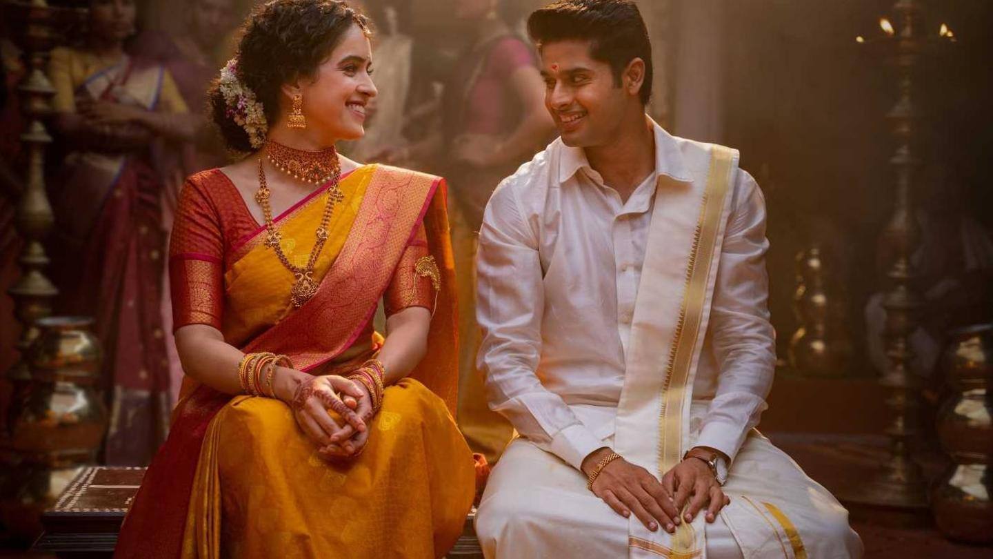 Track has heavy South Indian touch, reflective of film's characters Track has heavy South Indian touch, reflective of film's characters