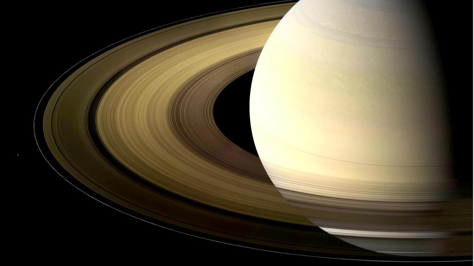 Saturn's rings could be as old as the solar system