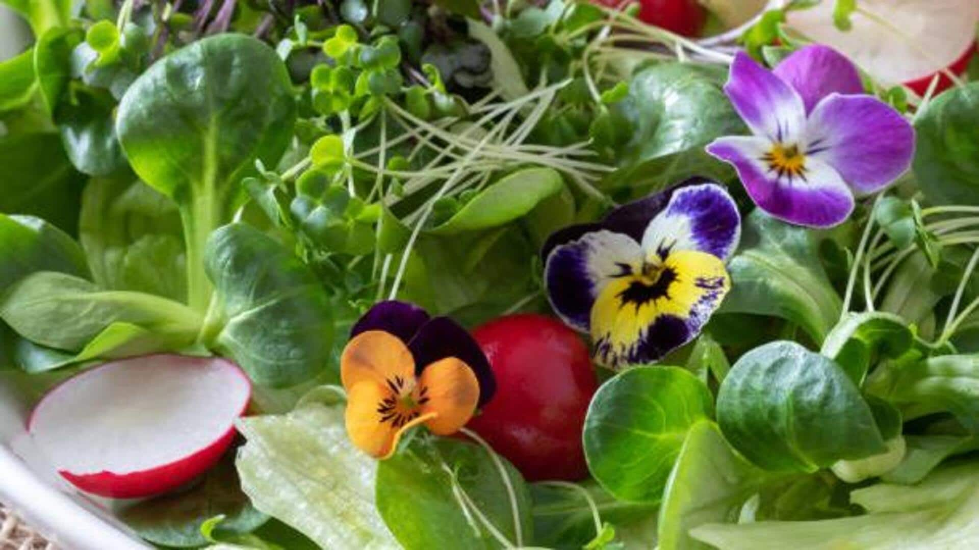 Edible flowers are trending. Here's how to cook with them 