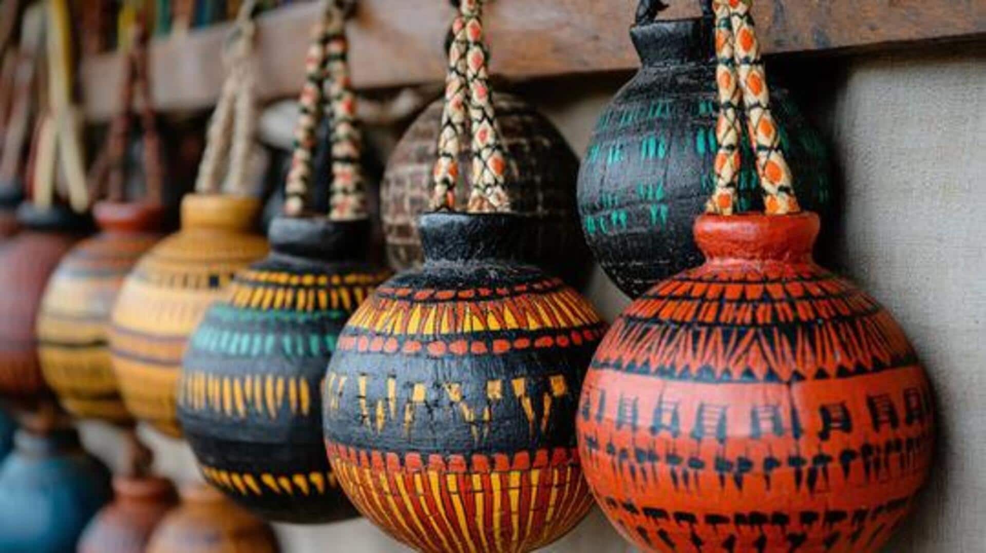 Transform your home decor with beaded calabash Transform your home decor with beaded calabash