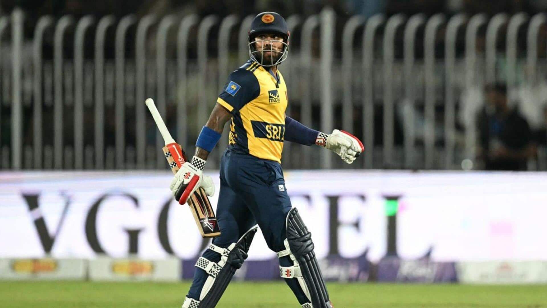 Kusal Mendis races to his 21st T20I half-century: Key stats