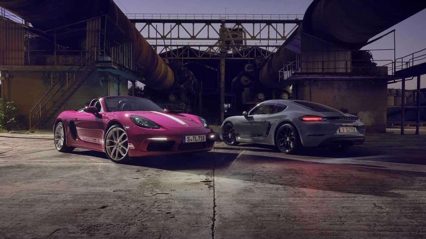 2023 Porsche 718 Style Edition Cayman and Boxster revealed