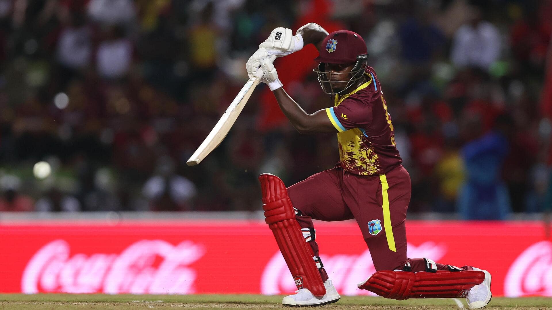 T20 WC: Sherfane Rutherford scripts records with 68* versus NZ