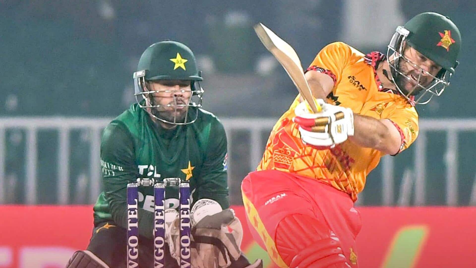 Pakistan crush Zimbabwe to enter T20I Tri-series final: Key stats