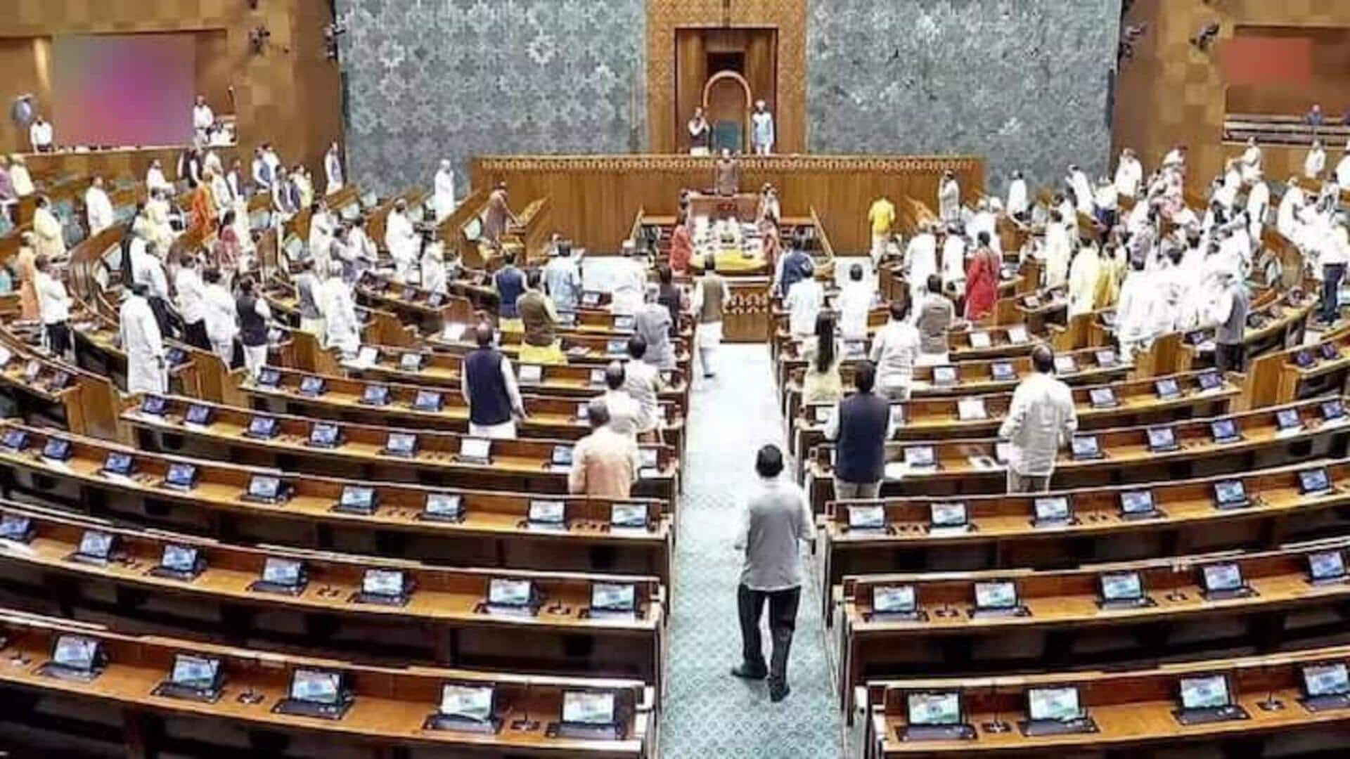 Lok Sabha adjourned for today amid opposition protest over SIR 