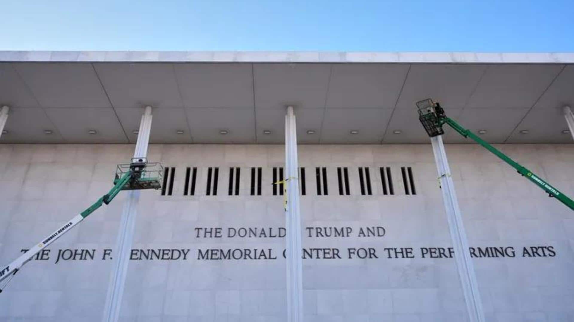 Trump announces 2-year shutdown of Kennedy Center for renovation