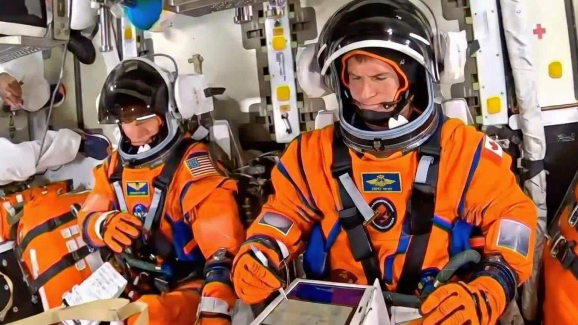 After toilet troubles, Artemis crew faces Outlook glitch in space