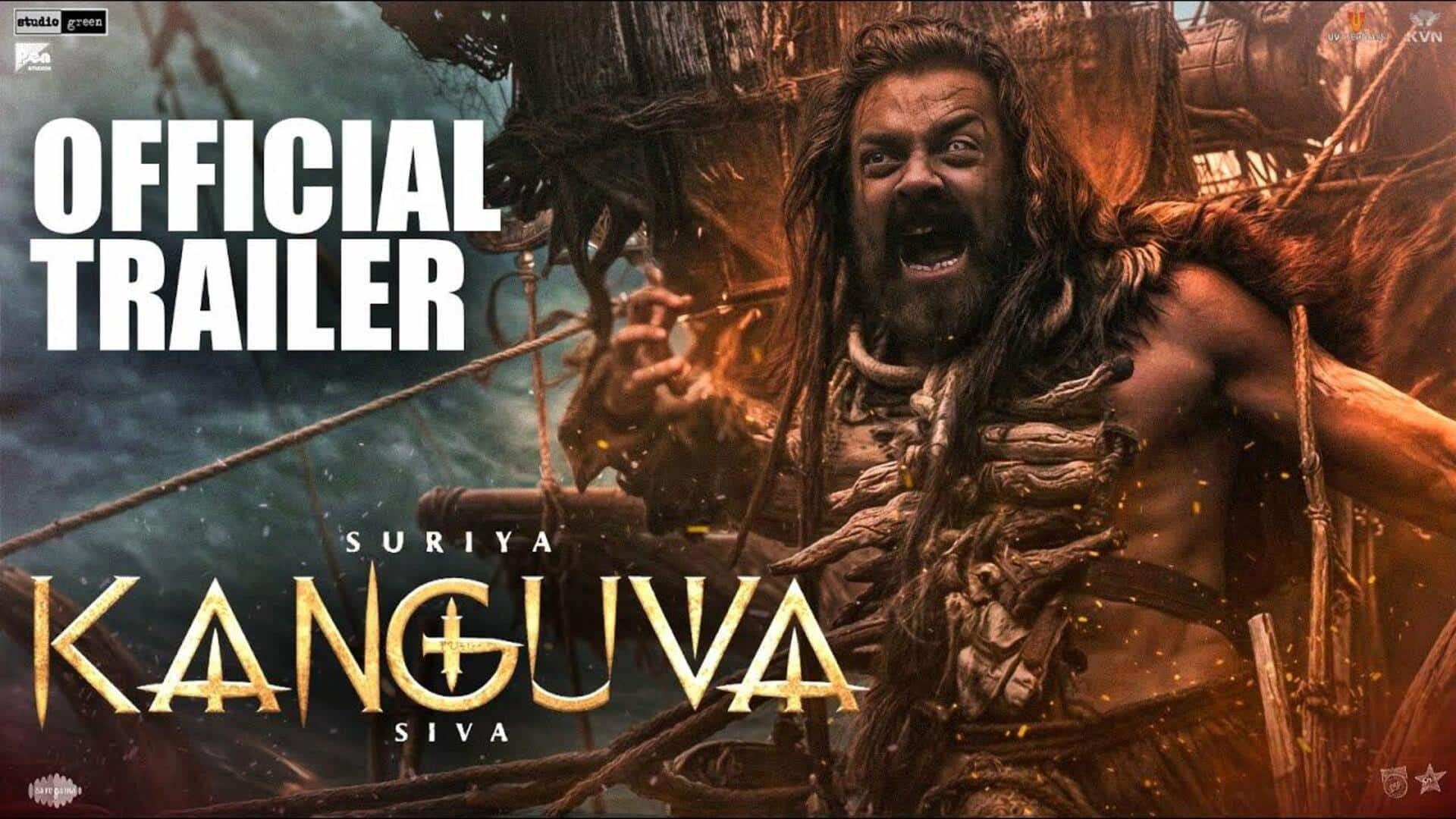 Watch: Bobby Deol goes full beast mode in 'Kanguva' trailer 