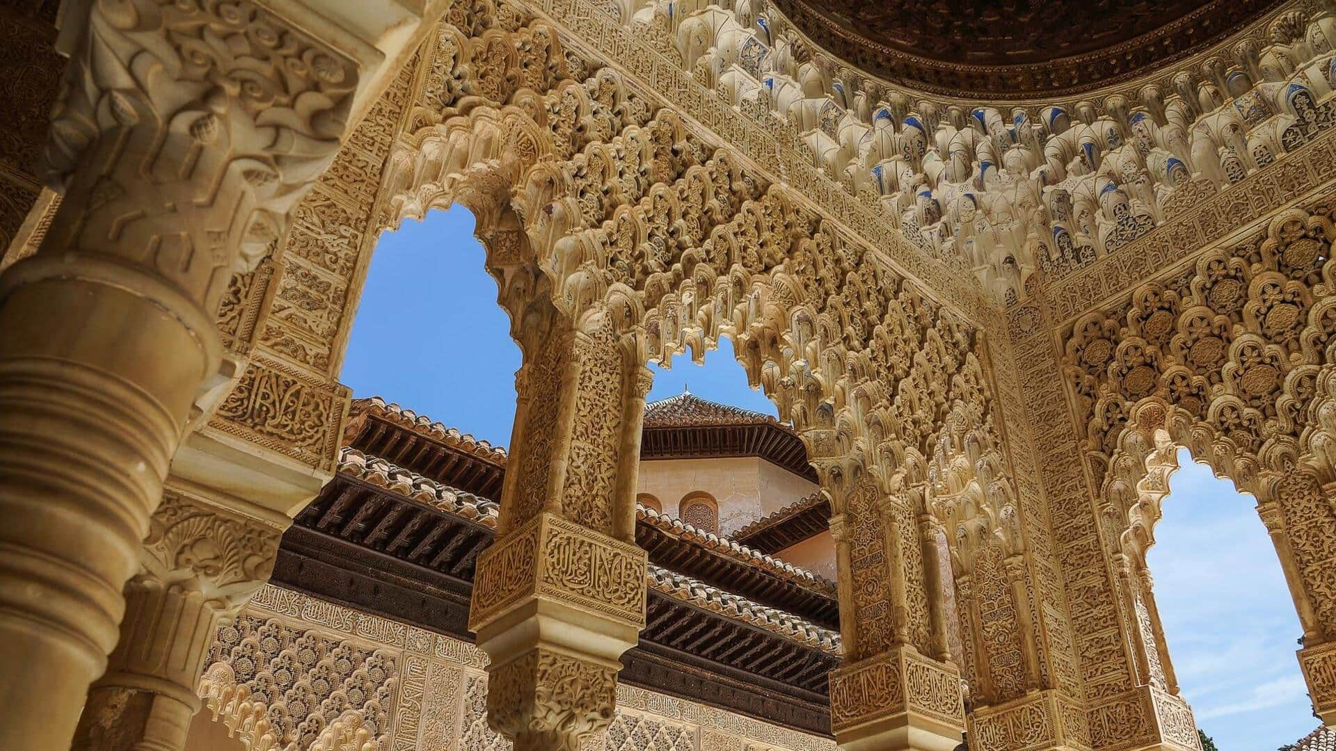 Unveiling Alhambra's Islamic artistry in Granada, Spain