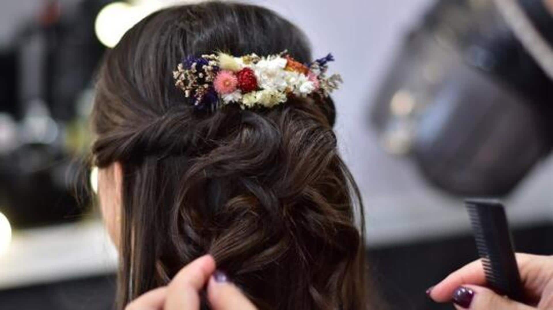 How to style medium-length hair at home