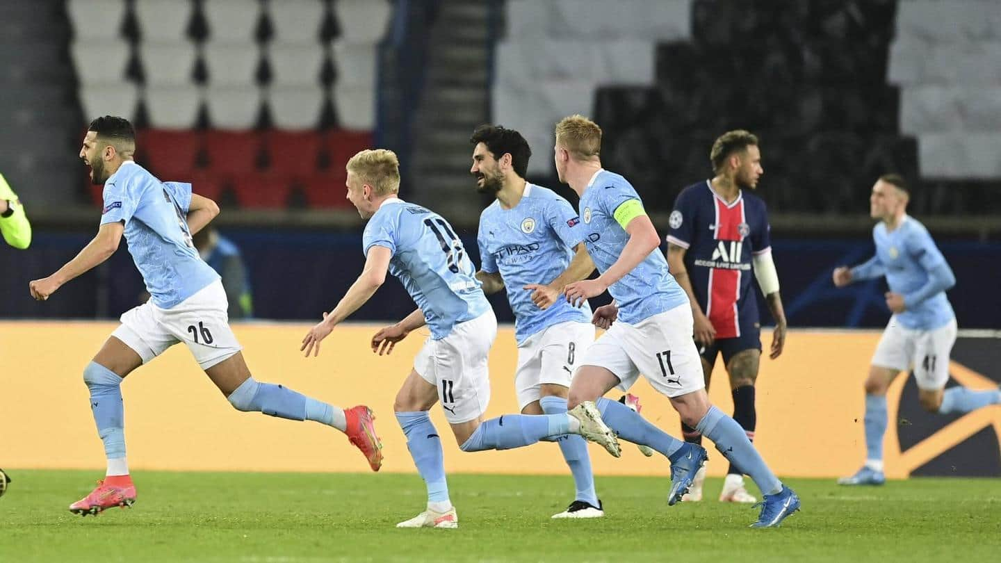 Champions League semi-final: Manchester City outclass PSG in first-leg