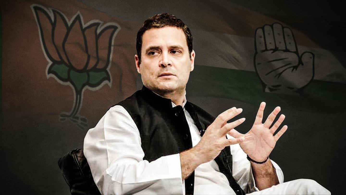 Congress slams BJP over 'drug addict' remark against Rahul Gandhi
