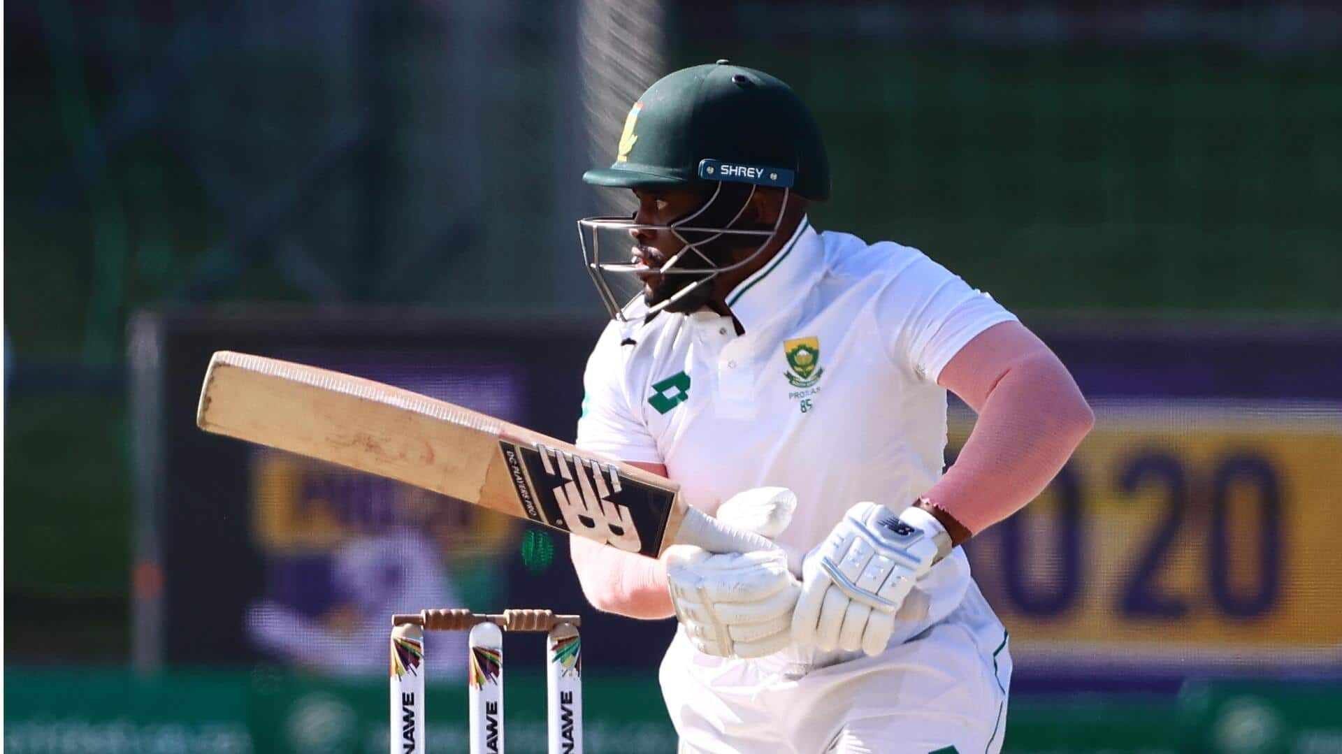 Temba Bavuma hammers his 4th successive 50-plus score in Tests