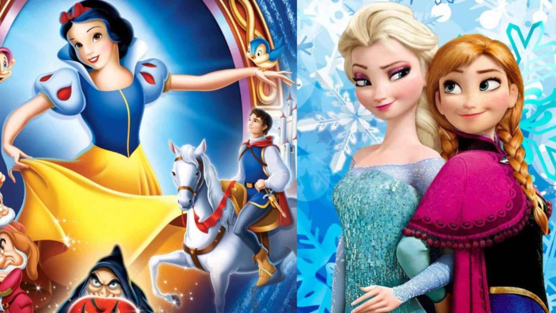 El brillo de las princesas de Disney a través de los años El brillo de las princesas de Disney a través de los años
