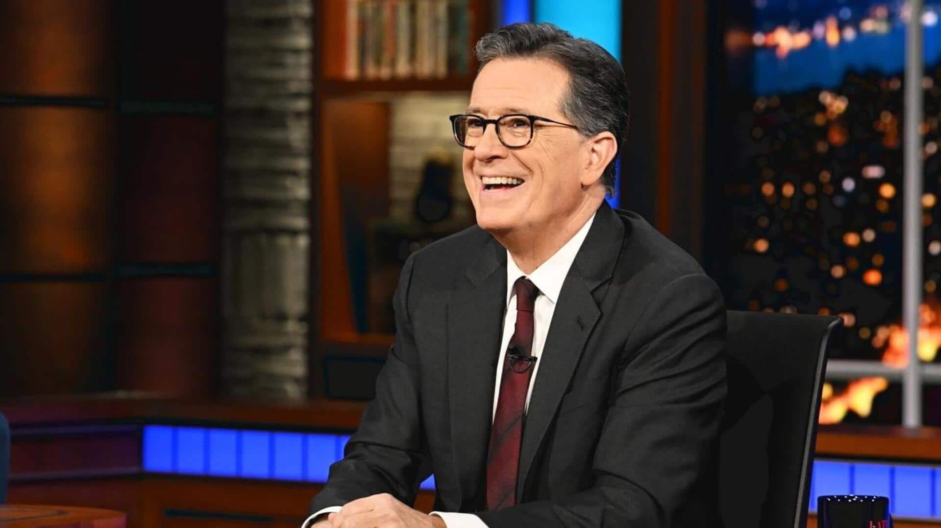 CBS boss George Cheeks explains canceling Stephen Colbert's show