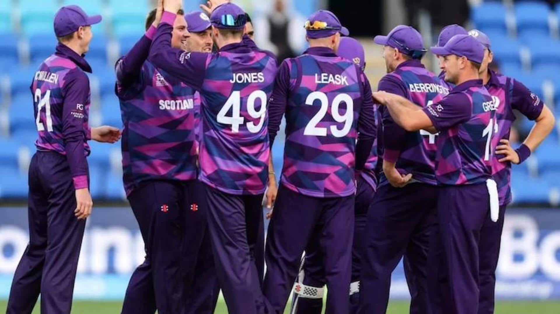 Scotland accept ICC's invitation to participate in T20 World Cup