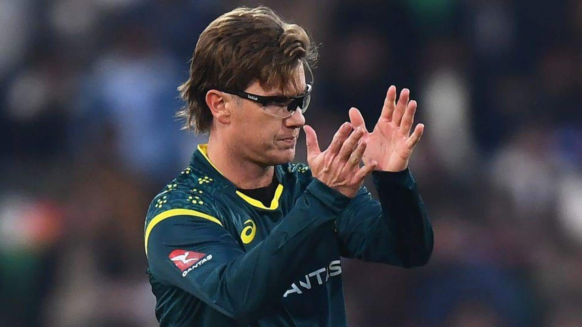 Adam Zampa gets Babar Azam out for 5th time (T20Is)