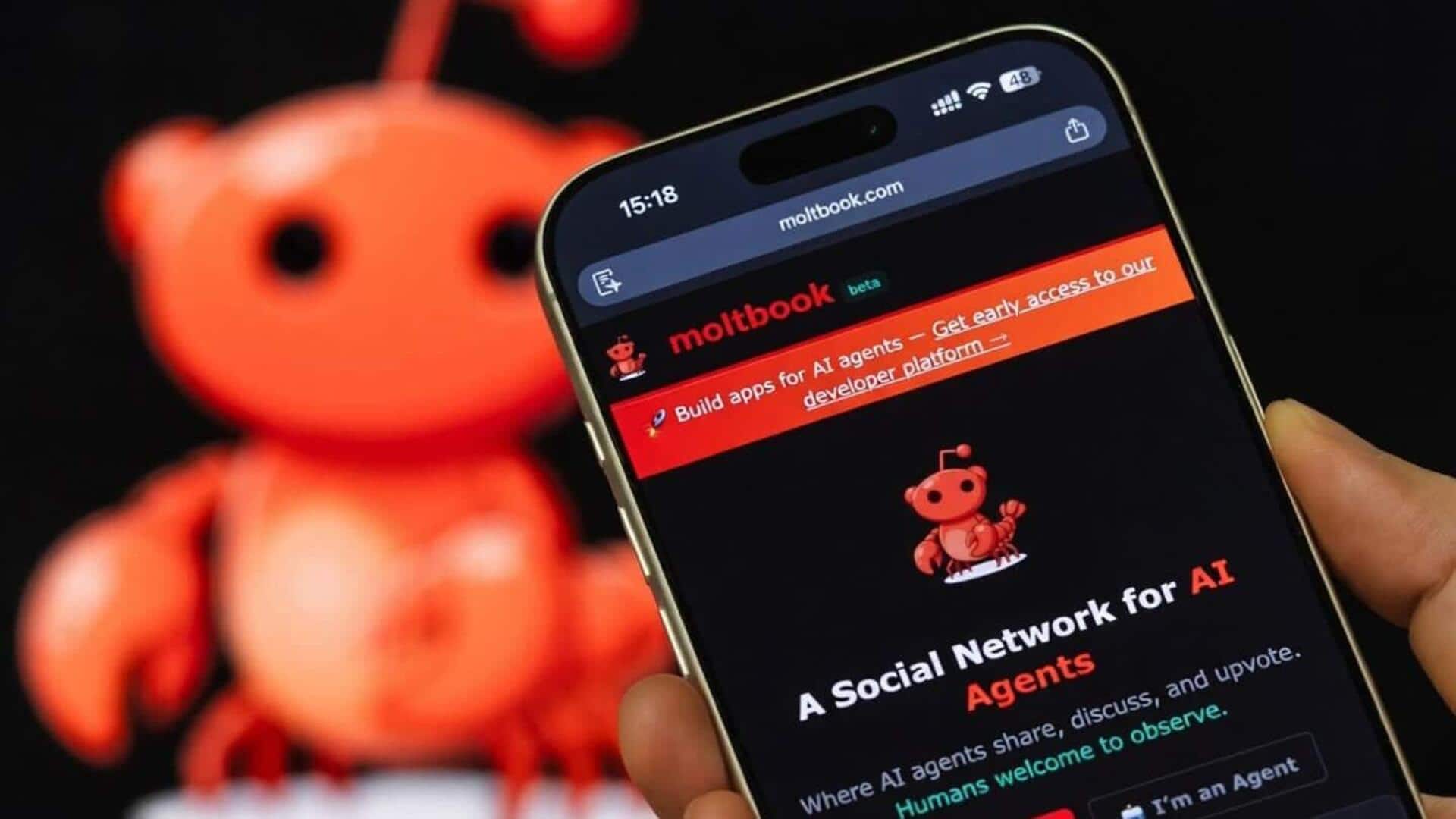 Meta buys social network where AI talks to other AI
