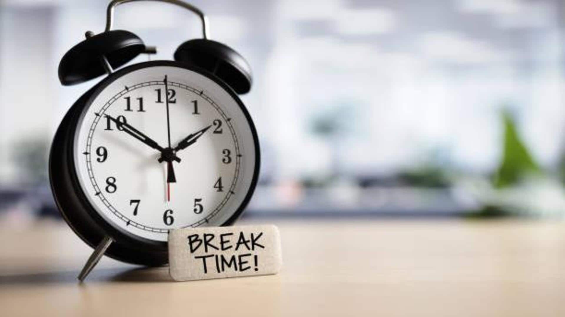 How to make the most of your work breaks 
