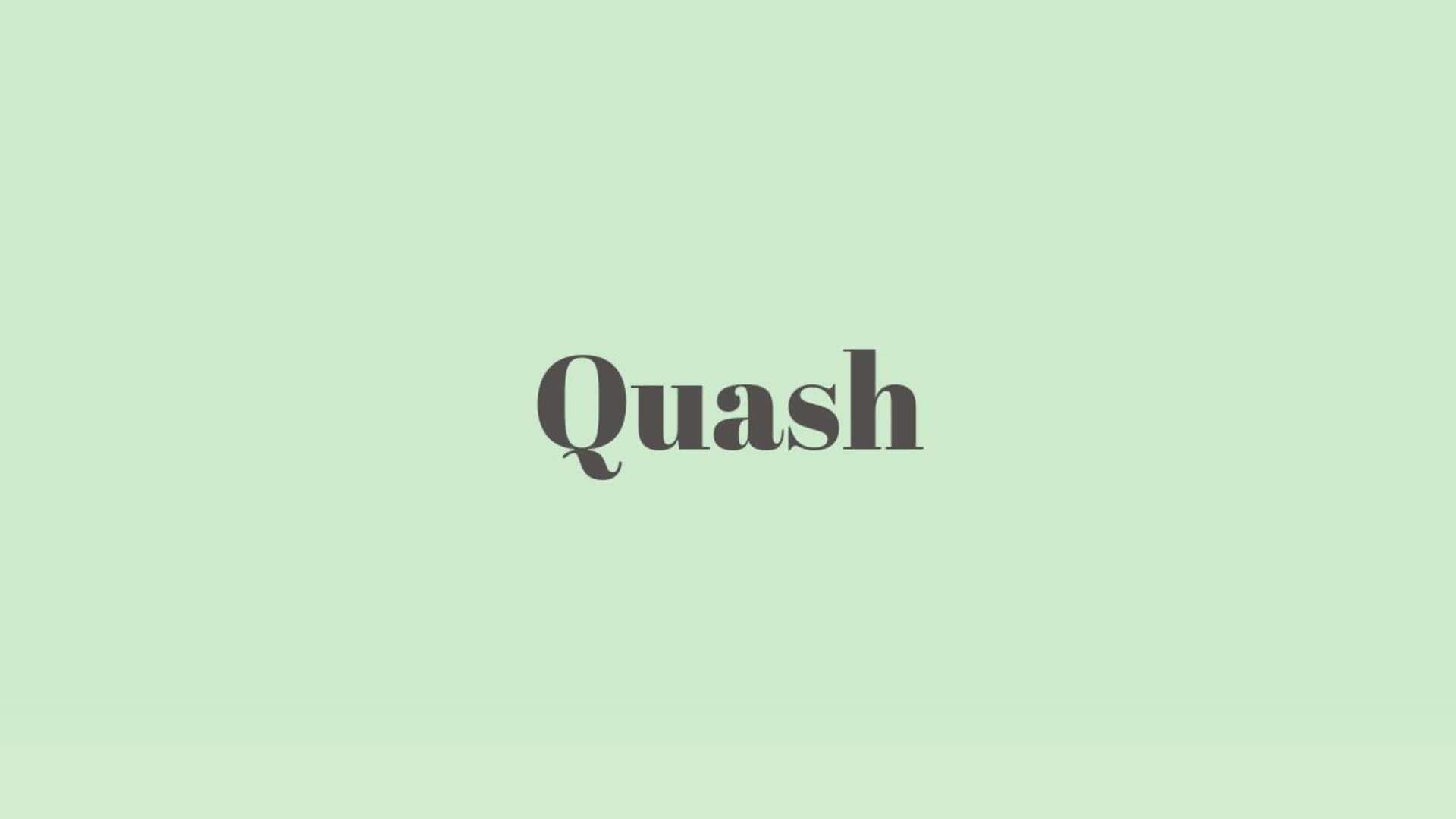 Word of the Day: Quash
