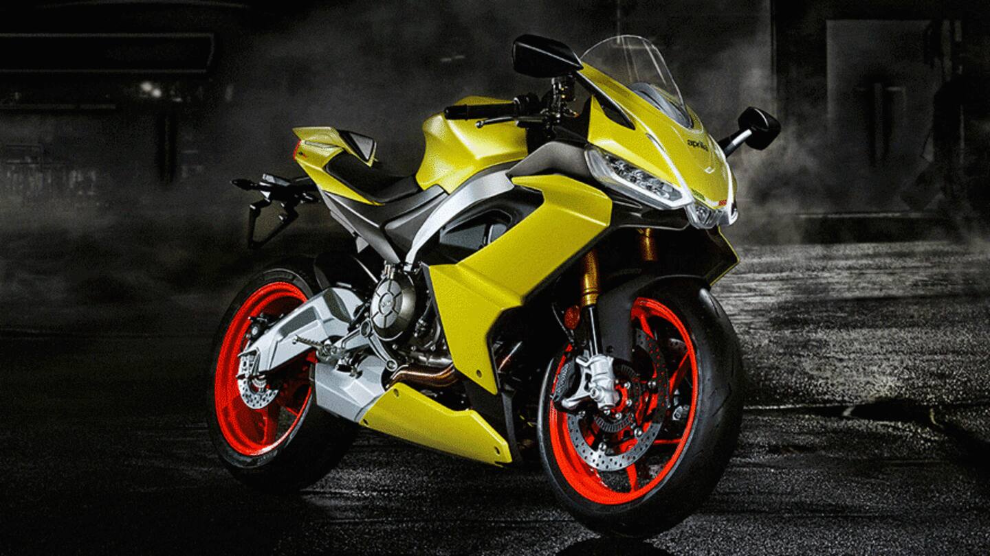 It gets a rear mono-shock setup It gets a rear mono-shock setup