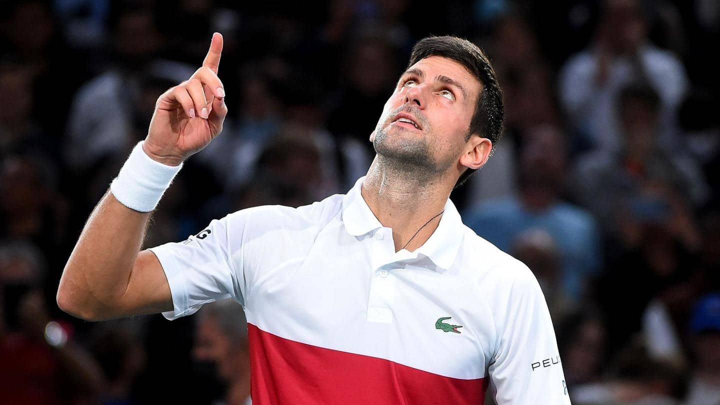 Dubai Championship: Jiri Vesely records straight-set win over Novak Djokovic