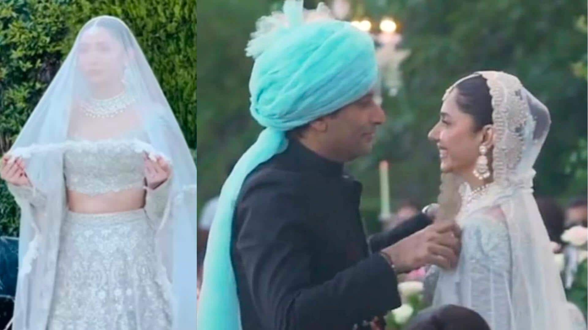 Mahira Khan takes plunge again; marries businessman Salim Karim