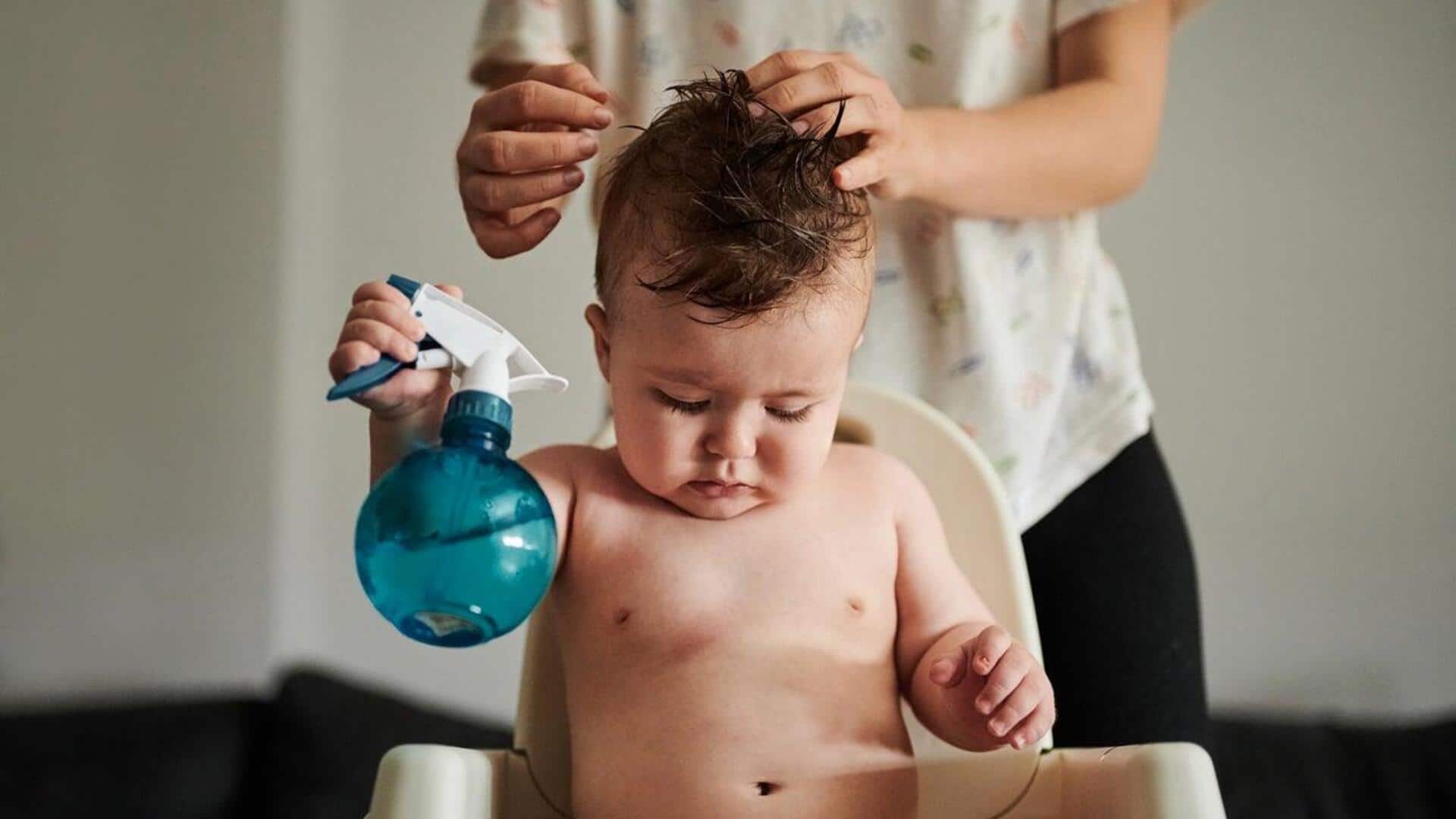 5 quick styling hacks for your baby's hair