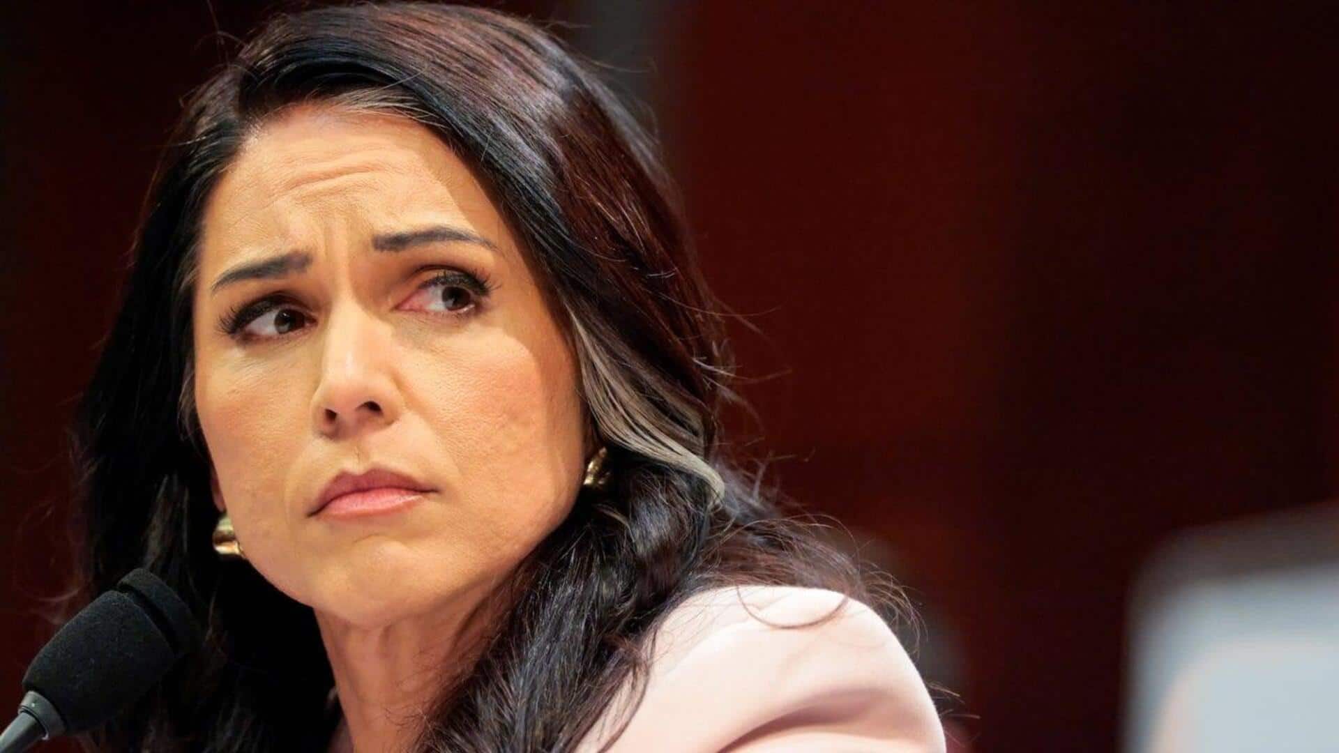Tulsi Gabbard resigns as Trump's DNI, cites husband's cancer diagnosis